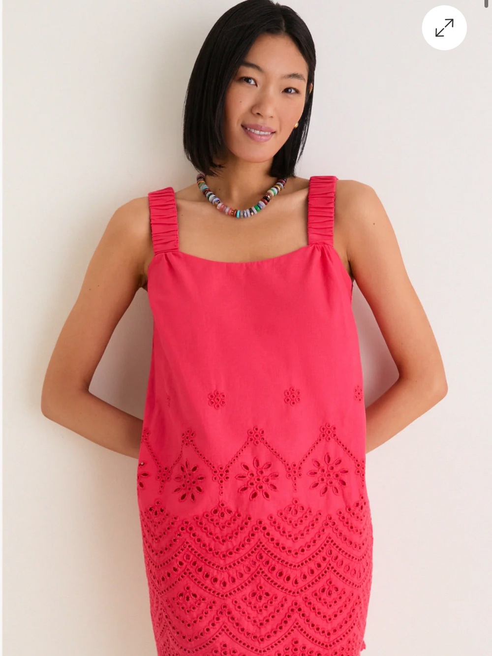 Greylin Red Kallie Eyelet Mini Dress. Brand new! Tuckernuck BNWT